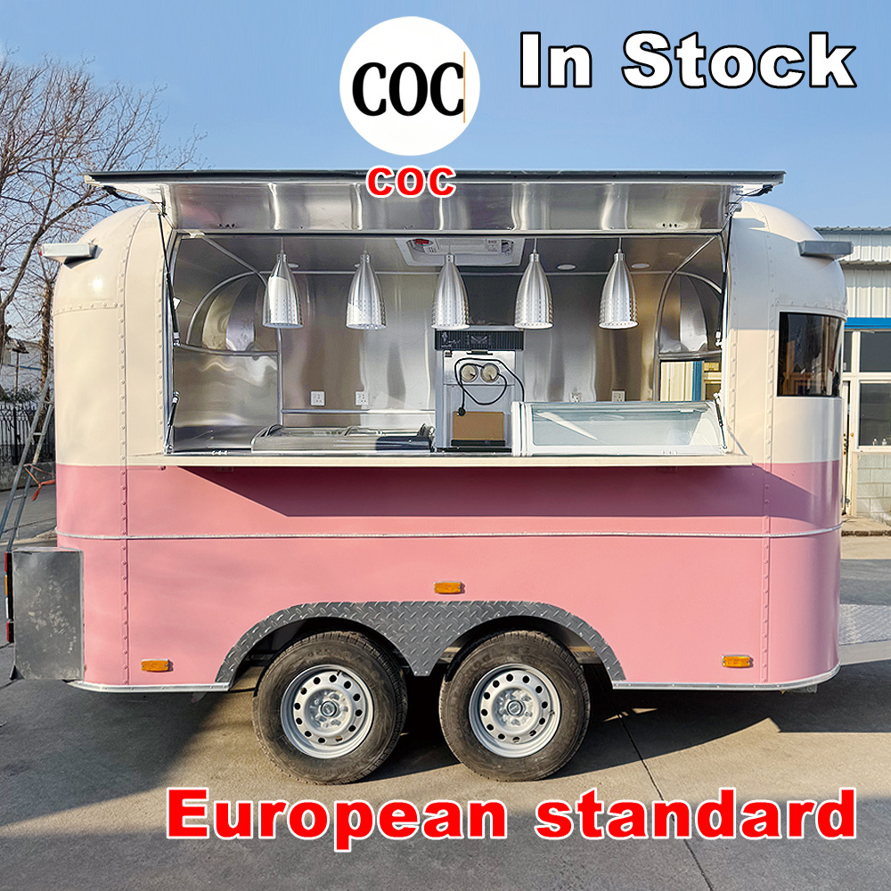 Coffee Trailer Fully Fitted Mobile Coffee Catering Trailer Road Legal Mobile Food Trailer Commercial Catering Unit