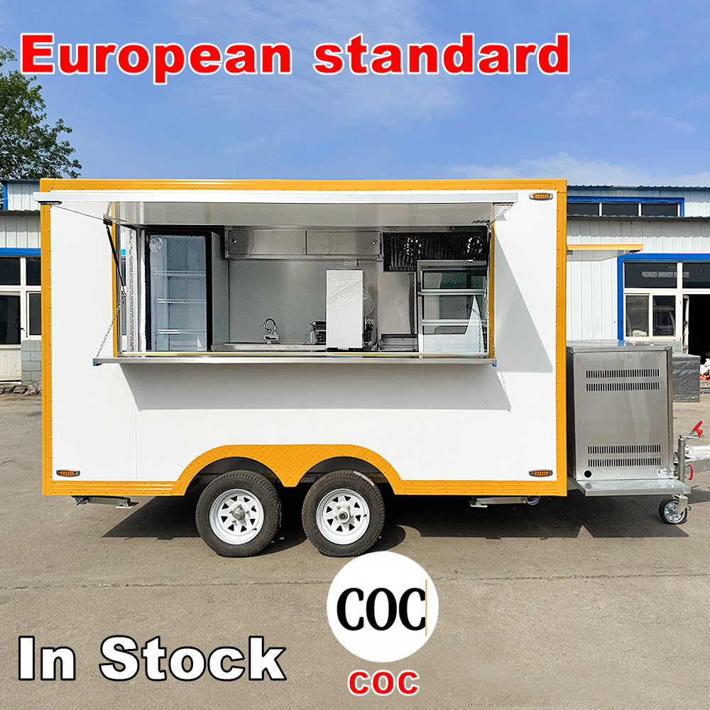 Factory Wholesale Juice Bar Mobile Food Truck Trailer Complete Kitchen Equipment System Shop Catering Trailer for Sale