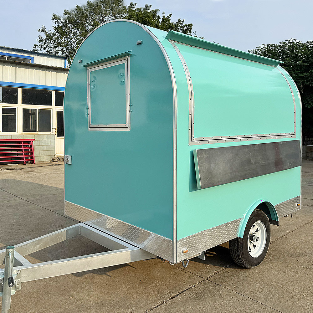 Hot Sale Mobile Ice Cream Food Trailer Outdoor Pizza Burgers Food Truck With Full Cooking Appliances